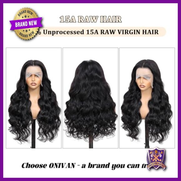 13x6 HD Lace Front Wig Body Wave 26 Inch Human Hair High Density